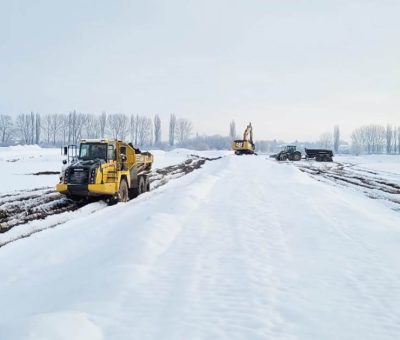 Valaliky Industrial Park pri Košiciach napreduje s prípravou pozemku budúceho priemyselného parku